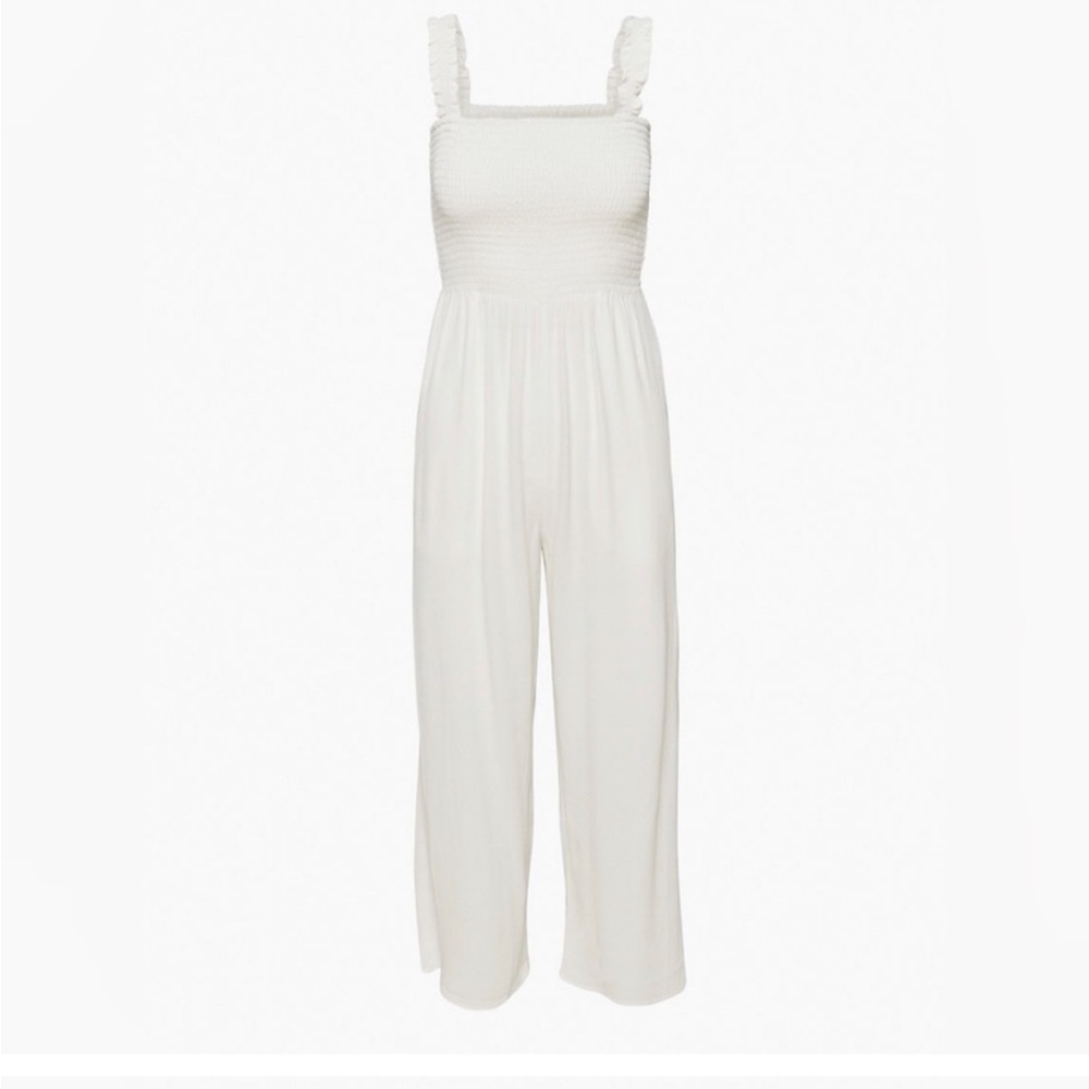 Aritzia White Jumpsuit